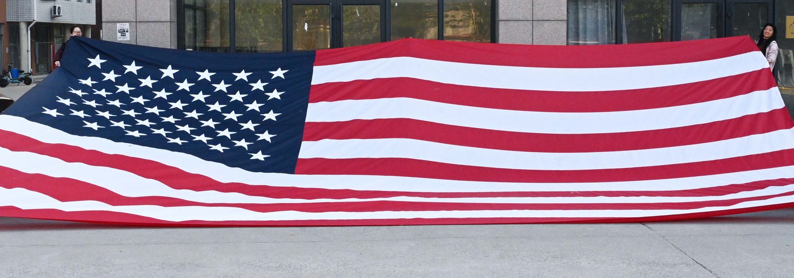 Embroidered US flag - Qiyun Flags direct factory